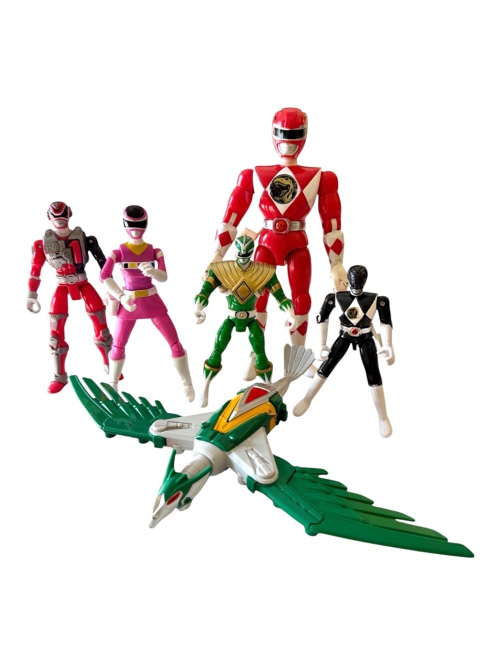 Mighty Morphin Power Rangers Action Figures Bundle